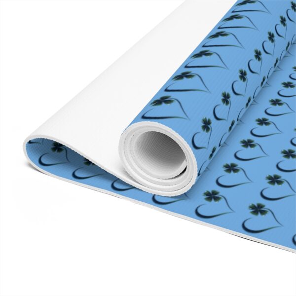 M44 Foam Yoga Mat - Blue - Image 3