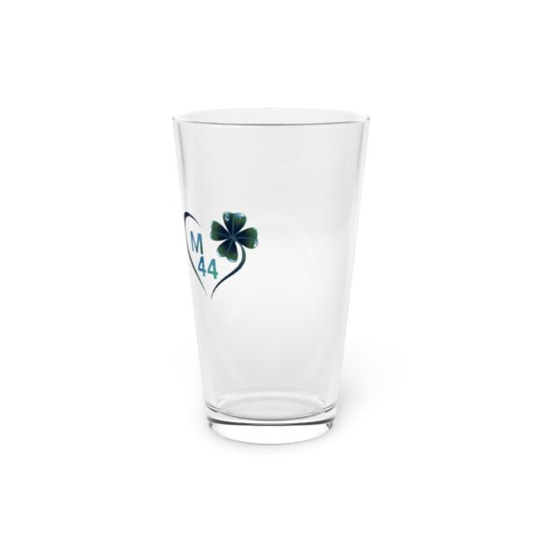 Pint Glass with M44 Logo, 16oz - Image 2